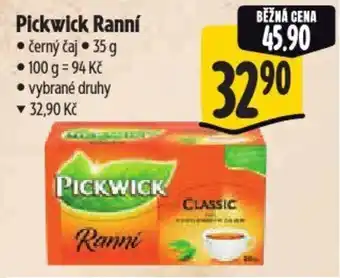 Albert Pickwick Ranní nabídka