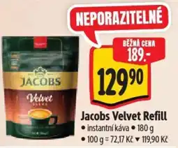 Albert Jacobs Velvet Refill nabídka