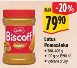 Albert Lotus Pomazánka nabídka