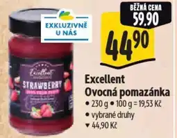 Albert Excellent Ovocná pomazánka nabídka