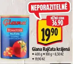 Albert Giana Rajčata krájená nabídka