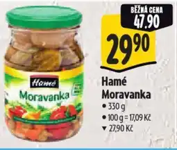 Albert Hamó Moravanka nabídka
