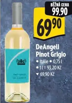 Albert DeAngeli Pinot Grigio nabídka