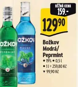 Albert Božkov Modrá/ Peprmint nabídka