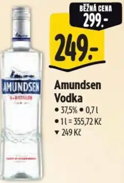 Albert Amundsen Vodka nabídka
