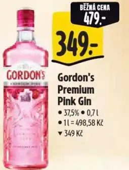 Albert Gordon's Premium Pink Gin nabídka