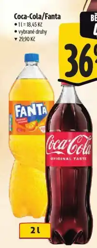 Albert Coca-Cola/Fanta nabídka