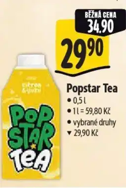 Albert Popstar Tea nabídka