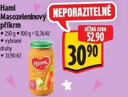 Albert Hami Masozeleninový příkrm nabídka