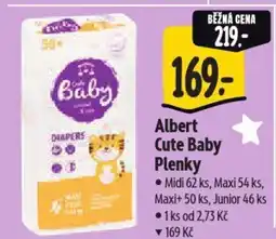 Albert Albert Cute Baby Plenky nabídka