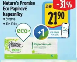 Albert Nature's Promise Eco Papírové kapesníky nabídka