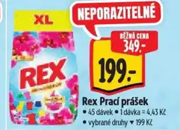 Albert Rex Prací prášek nabídka