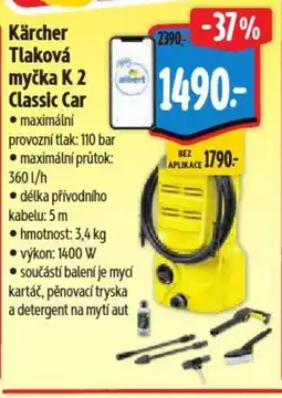 Albert Kärcher Tlaková myčka K 2 Classic Car nabídka