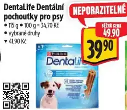 Albert DentaLife Dentální pochoutky pro psy nabídka