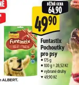 Albert Funtastix Pochoutky pro psy nabídka