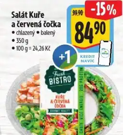 Albert Salát Kuře a červená čočka nabídka