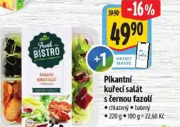 Albert Pikantní kuřecí salát s černou fazolí nabídka