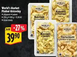 Albert World's Market Plněné těstoviny nabídka