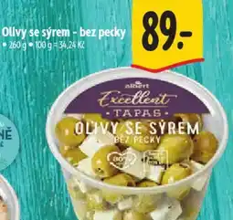 Albert Olivy se sýrem - bez pecky nabídka