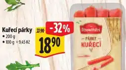 Albert Kuřecí párky nabídka