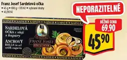 Albert Franz Josef Sardelová očka nabídka