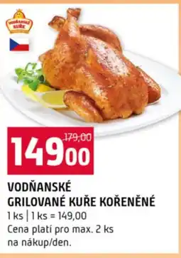 Terno Vodňanské grilované kuře kořeněné nabídka