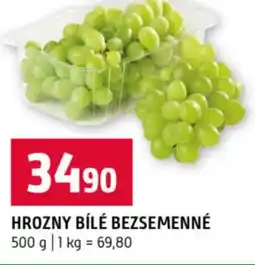 Terno Hrozny bílé bezsemenné nabídka