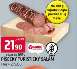 Terno Písecký turistický salám nabídka