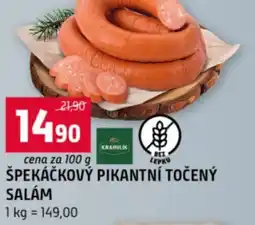 Terno Špekáčkový pikantní točený salam nabídka