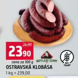 Terno Ostravská klobása nabídka