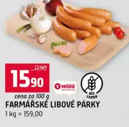 Terno Farmářské libové párky nabídka