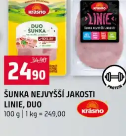 Terno Šunka nejvyšší jakosti linie, duo nabídka