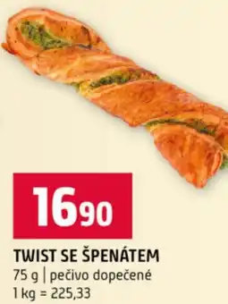 Terno Twist se špenátem nabídka