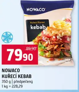 Terno Nowaco kuřecí kebab nabídka