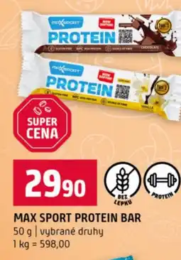 Terno Max sport protein bar nabídka