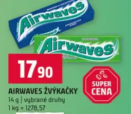 Terno Airwaves žvýkačky nabídka