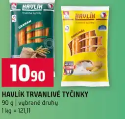 Terno Havlík trvanlivé tyčinky nabídka