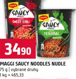 Terno Maggi saucy noodles nudle nabídka