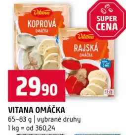 Terno Vitana omáčka nabídka