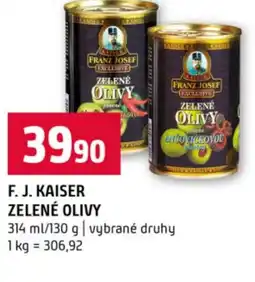 Terno F. J. kaiser zelené olivy nabídka