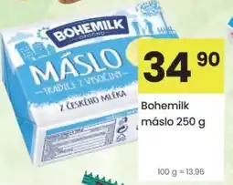 Kubík potraviny Bohemilk máslo nabídka