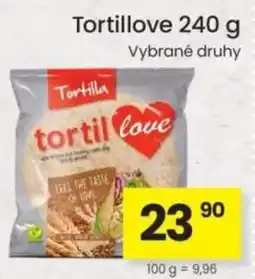 Kubík potraviny Tortillove nabídka