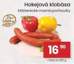 Kubík potraviny Hokejová klobása nabídka