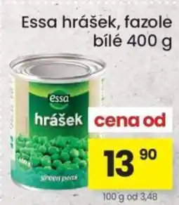 Kubík potraviny Essa hrášek, fazole bílé nabídka