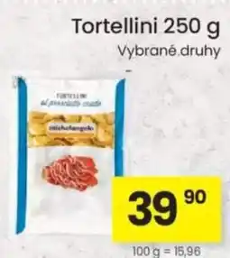 Kubík potraviny Tortellini nabídka
