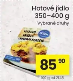 Kubík potraviny Hotové jídlo nabídka