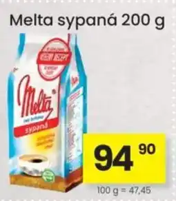 Kubík potraviny Melta sypaná nabídka