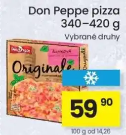 Kubík potraviny Don Peppe pizza nabídka