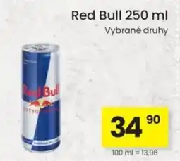 Kubík potraviny Red Bull nabídka