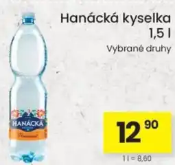 Kubík potraviny Hanácká kyselka nabídka